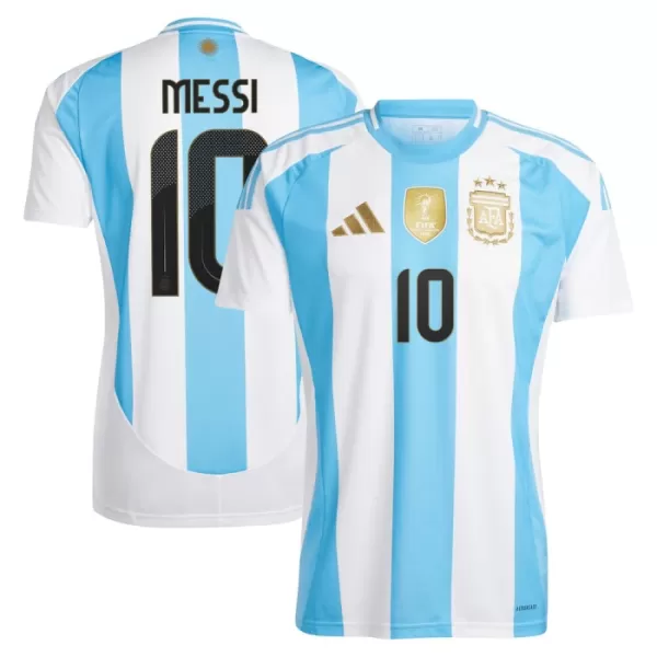 Levné Mužský Fotbalový Dres Argentina Messi 10 Domácí 2024