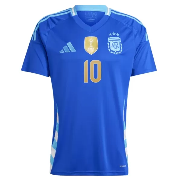 Levné Mužský Fotbalový Dres Argentina Messi 10 Venkovní 2024