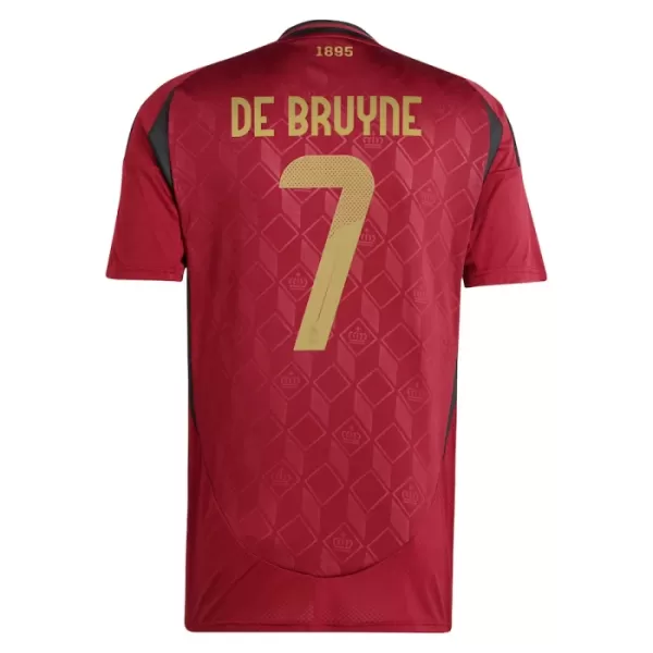 Levné Mužský Fotbalový Dres Belgie De Bruyne 7 Domácí ME 2024