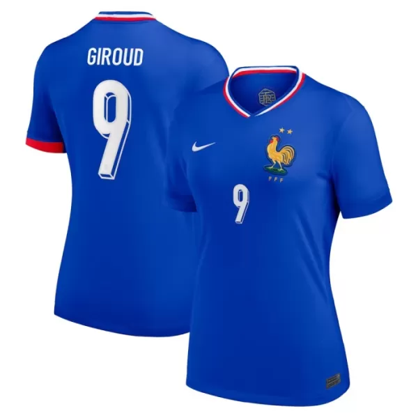 Levné Dámský Fotbalový Dres Francie Giroud 9 Domácí ME 2024