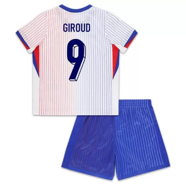 Levné Dětský Fotbalový Dres Francie Giroud 9 Venkovní ME 2024