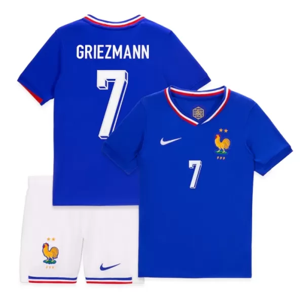 Levné Dětský Fotbalový Dres Francie Griezmann 7 Domácí ME 2024