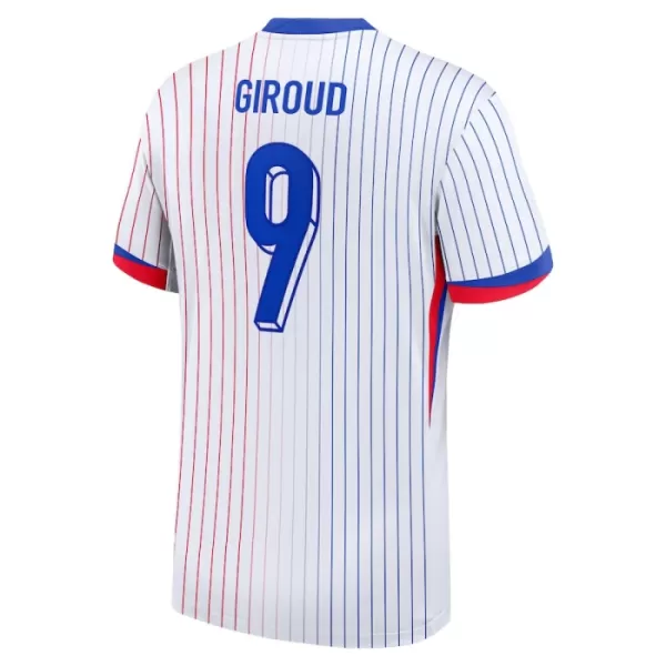 Levné Mužský Fotbalový Dres Francie Giroud 9 Venkovní ME 2024