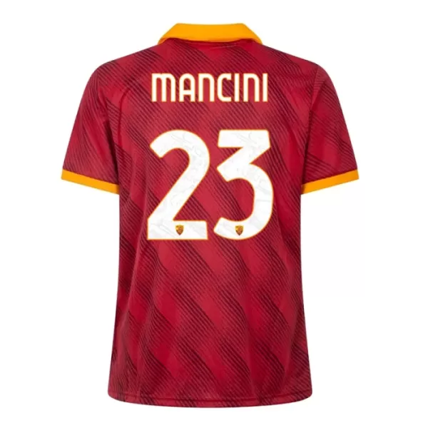 Levné Mužský Fotbalový Dres AS Řím Mancini 23 Čtvrtý 2023-24