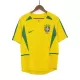 Levné Mužský Fotbalový Dres Brazílie 2002-2003 Domácí Retro