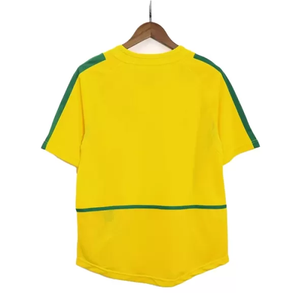 Levné Mužský Fotbalový Dres Brazílie 2002-2003 Domácí Retro