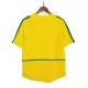 Levné Mužský Fotbalový Dres Brazílie 2002-2003 Domácí Retro