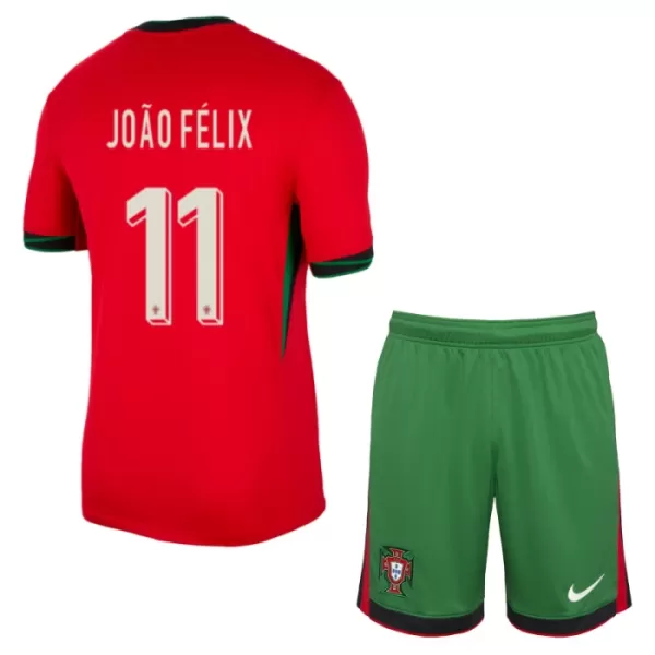 Levné Dětský Fotbalový Dres Portugalsko Joao Felix 11 Domácí ME 2024