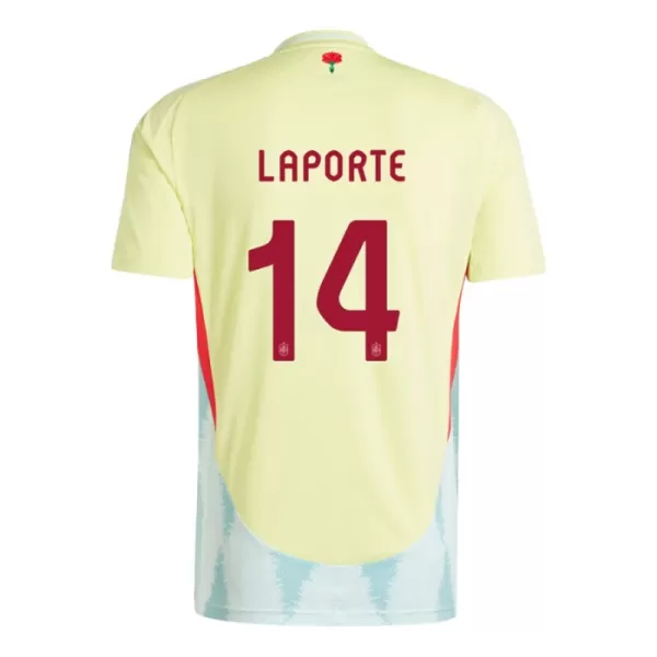 Levné Mužský Fotbalový Dres Španělsko Aymeric Laporte 14 Venkovní ME 2024