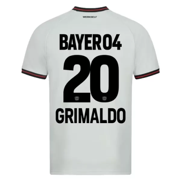 Levné Mužský Fotbalový Dres Bayer 04 Leverkusen Alejandro Grimaldo 20 Venkovní 2023-24