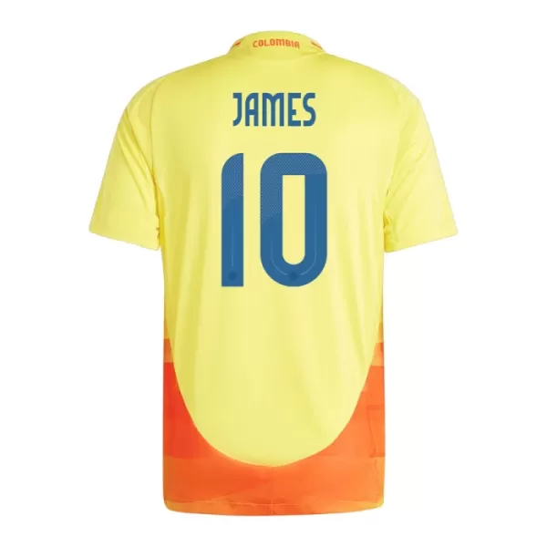 Levné Mužský Fotbalový Dres Kolumbie James Rodriguez 10 Domácí 2024