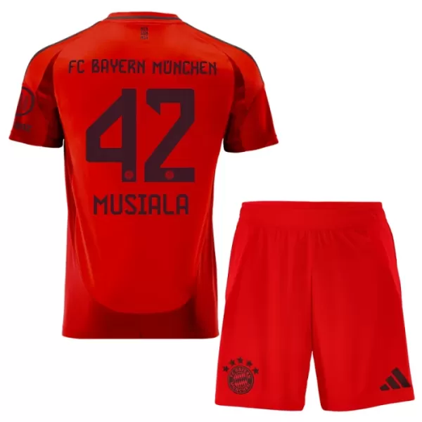 Levné Dětský Fotbalový Dres FC Bayern Mnichov Jamal Musiala 42 Domácí 2024-25