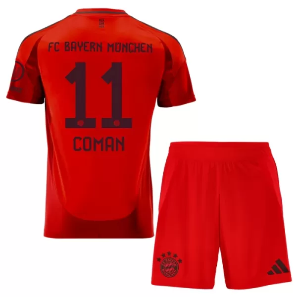 Levné Dětský Fotbalový Dres FC Bayern Mnichov Kingsley Coman 11 Domácí 2024-25