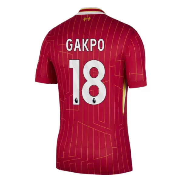 Levné Dětský Fotbalový Dres Liverpool Gakpo 18 Domácí 2024-25