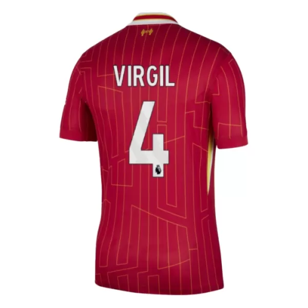 Levné Dětský Fotbalový Dres Liverpool Virgil 4 Domácí 2024-25