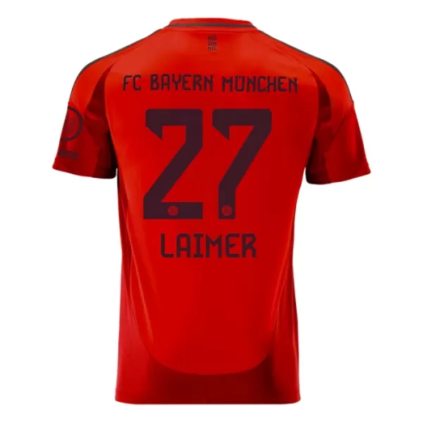 Levné Mužský Fotbalový Dres FC Bayern Mnichov Konrad Laimer 27 Domácí 2024-25