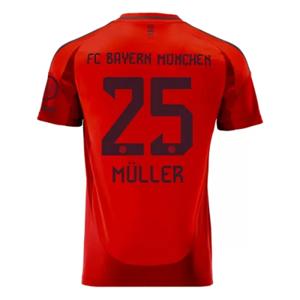 Levné Mužský Fotbalový Dres FC Bayern Mnichov Thomas Muller 25 Domácí 2024-25