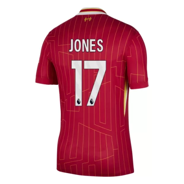 Levné Mužský Fotbalový Dres Liverpool Curtis Jones 17 Domácí 2024-25