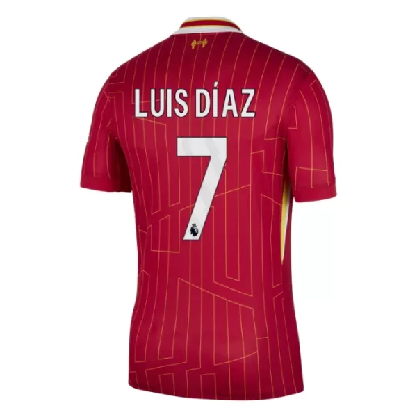 Levné Mužský Fotbalový Dres Liverpool Luis Diaz 7 Domácí 2024-25