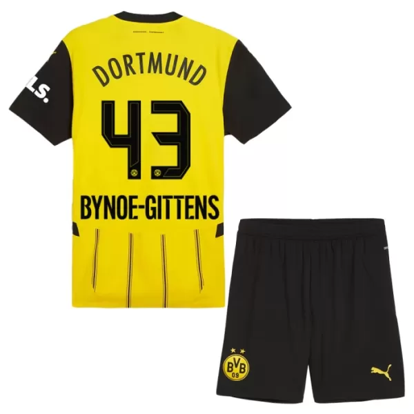 Levné Dětský Fotbalový Dres Borussia Dortmund Bynoe Gittens 43 Domácí 2024-25