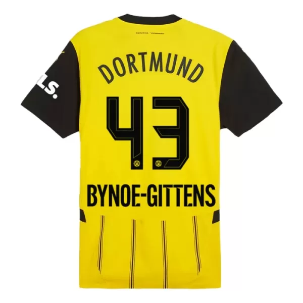 Levné Dětský Fotbalový Dres Borussia Dortmund Bynoe Gittens 43 Domácí 2024-25