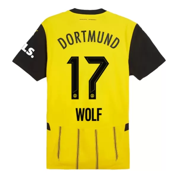 Levné Mužský Fotbalový Dres Borussia Dortmund Wolf 17 Domácí 2024-25