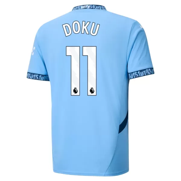 Levné Dětský Fotbalový Dres Manchester City Doku 11 Domácí 2024-25