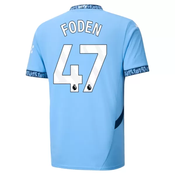 Levné Dětský Fotbalový Dres Manchester City Foden 47 Domácí 2024-25