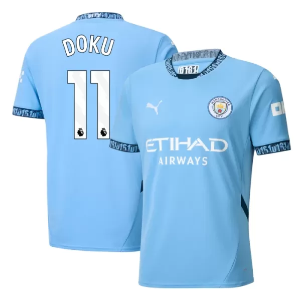 Levné Mužský Fotbalový Dres Manchester City Doku 11 Domácí 2024-25