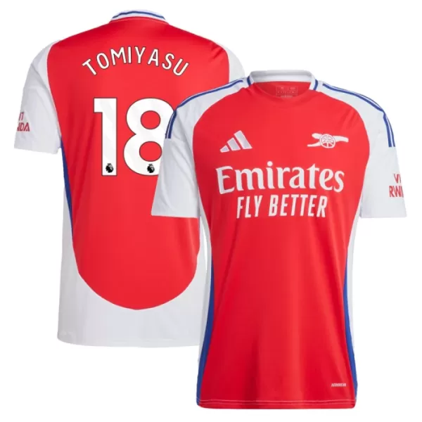 Levné Mužský Fotbalový Dres Arsenal Tomiyasu 18 Domácí 2024-25