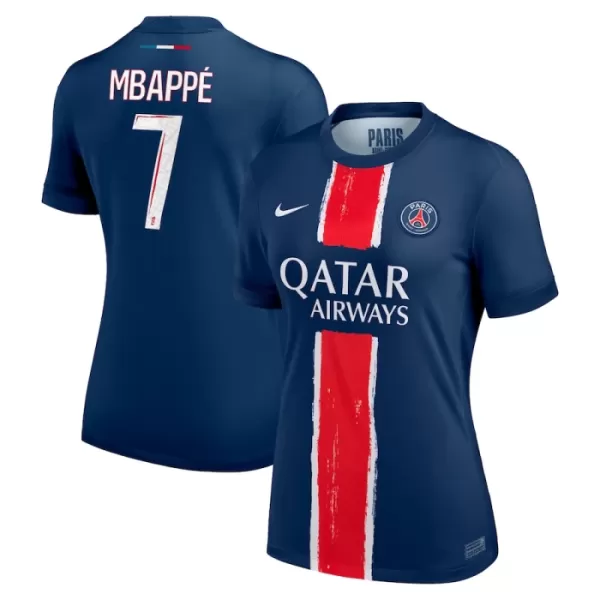 Levné Dámský Fotbalový Dres Paris Saint-Germain Mbappé 7 Domácí 2024-25