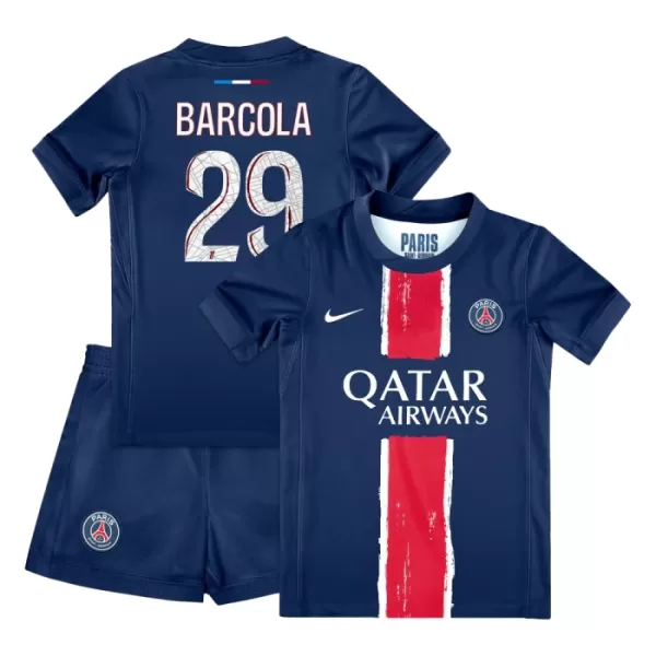 Levné Dětský Fotbalový Dres Paris Saint-Germain Bradley Barcola 29 Domácí 2024-25