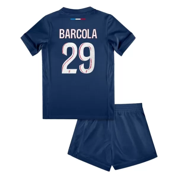 Levné Dětský Fotbalový Dres Paris Saint-Germain Bradley Barcola 29 Domácí 2024-25