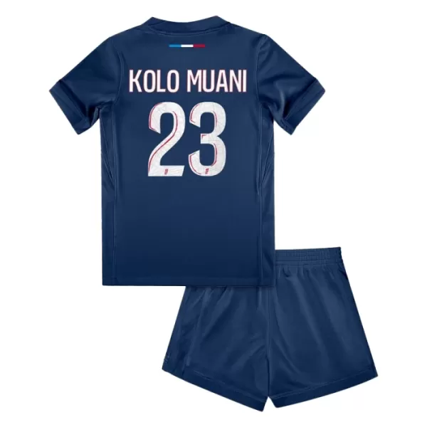 Levné Dětský Fotbalový Dres Paris Saint-Germain Kolo Muani 23 Domácí 2024-25