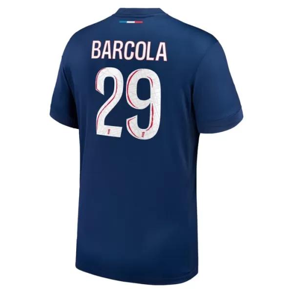 Levné Mužský Fotbalový Dres Paris Saint-Germain Bradley Barcola 29 Domácí 2024-25