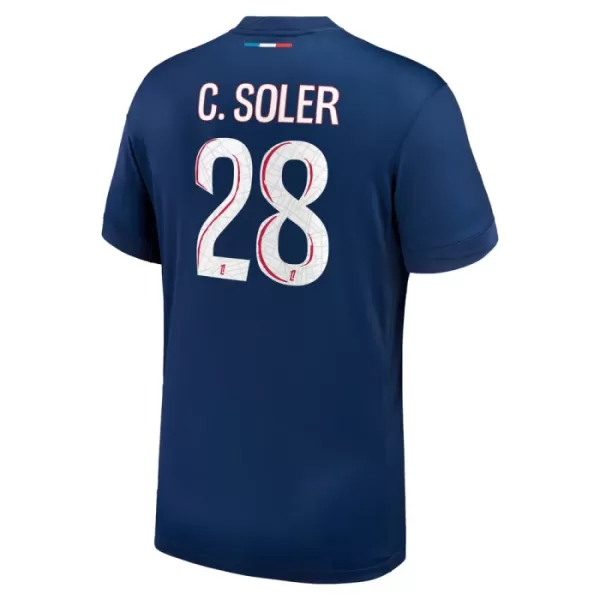 Levné Mužský Fotbalový Dres Paris Saint-Germain Carlos Soler 28 Domácí 2024-25