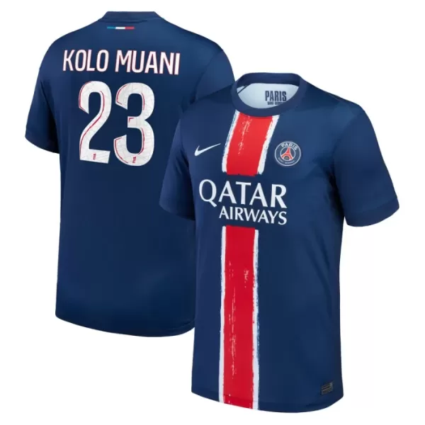 Levné Mužský Fotbalový Dres Paris Saint-Germain Kolo Muani 23 Domácí 2024-25