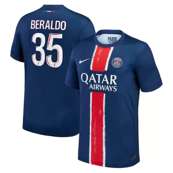 Levné Mužský Fotbalový Dres Paris Saint-Germain Lucas Beraldo 35 Domácí 2024-25