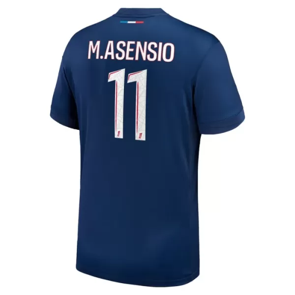 Levné Mužský Fotbalový Dres Paris Saint-Germain Marco Asensio 11 Domácí 2024-25