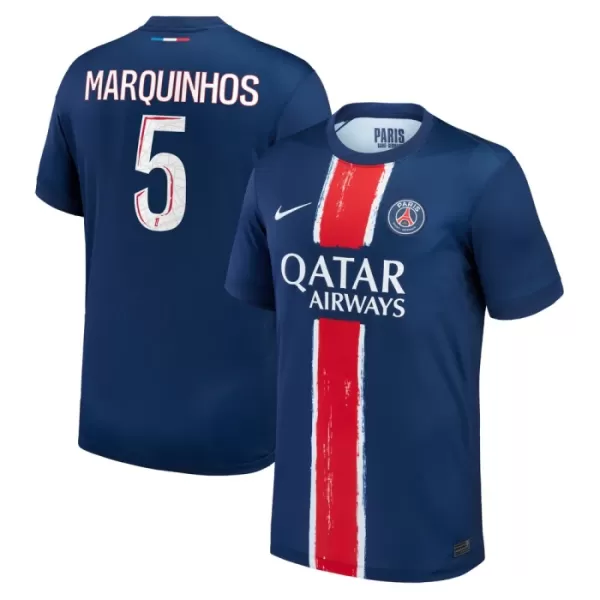 Levné Mužský Fotbalový Dres Paris Saint-Germain Marquinhos 5 Domácí 2024-25