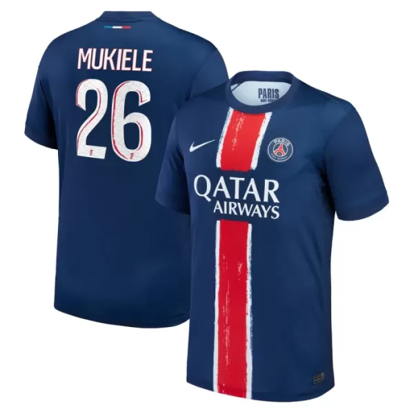 Levné Mužský Fotbalový Dres Paris Saint-Germain Nordi Mukiele 26 Domácí 2024-25