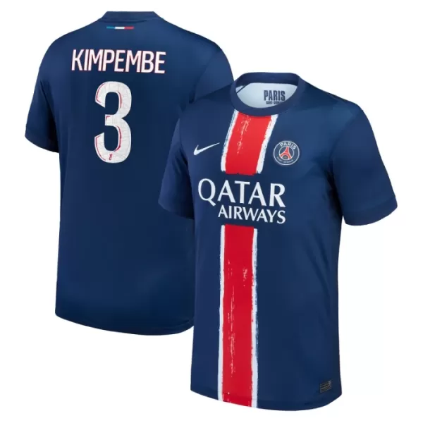 Levné Mužský Fotbalový Dres Paris Saint-Germain Presnel Kimpembe 3 Domácí 2024-25