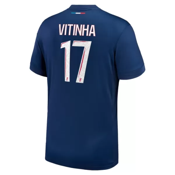 Levné Mužský Fotbalový Dres Paris Saint-Germain Vitinha 17 Domácí 2024-25