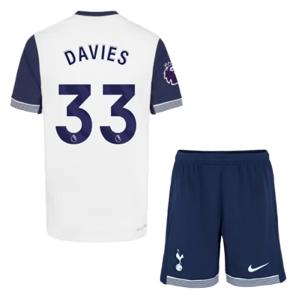 Levné Dětský Fotbalový Dres Tottenham Hotspur Davies 33 Domácí 2024-25