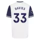 Levné Dětský Fotbalový Dres Tottenham Hotspur Davies 33 Domácí 2024-25