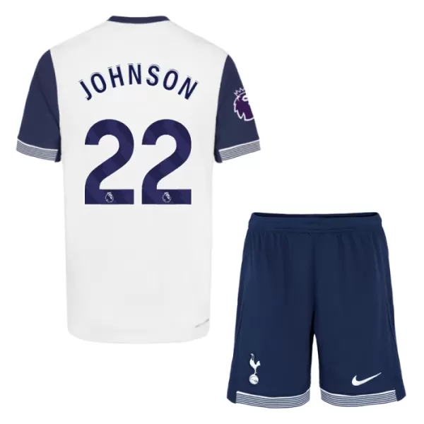 Levné Dětský Fotbalový Dres Tottenham Hotspur Johnson 22 Domácí 2024-25