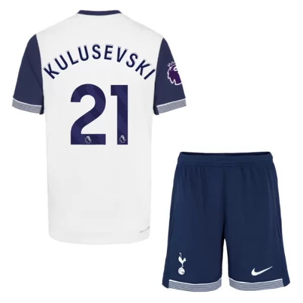 Levné Dětský Fotbalový Dres Tottenham Hotspur Kulusevski 21 Domácí 2024-25