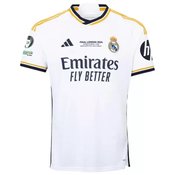 Levné Mužský Fotbalový Dres Real Madrid CHAMPIONS 15 Domácí 2023-24