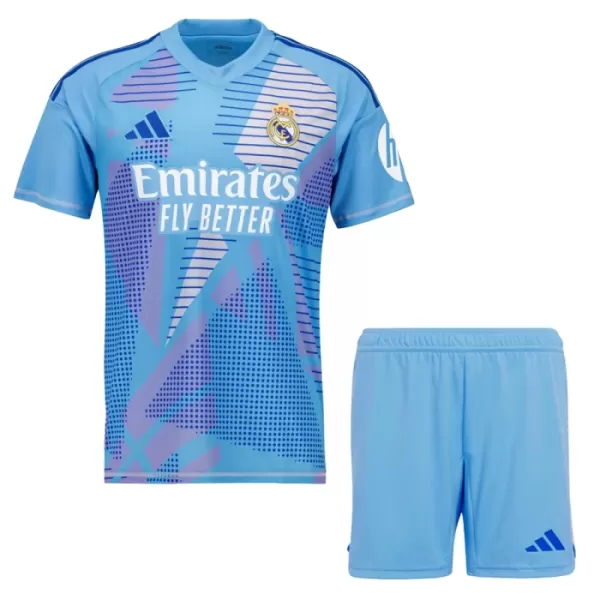 Levné Dětský Fotbalový Dres Real Madrid Brankářské Domácí 2024-25