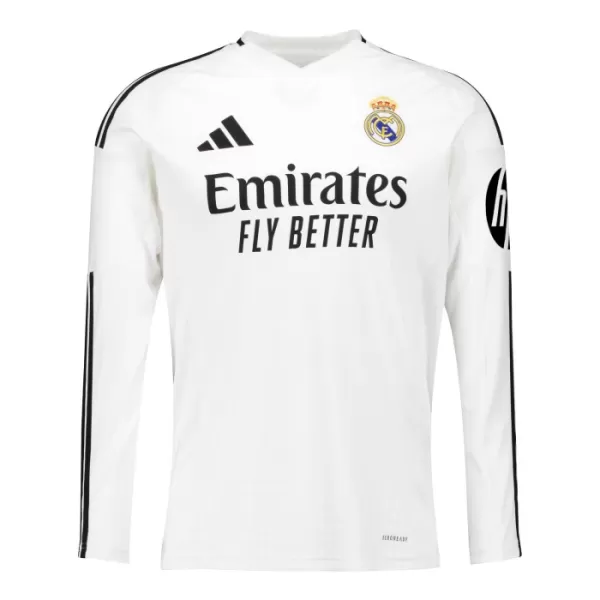 Levné Dětský Fotbalový Dres Real Madrid Domácí 2024-25 Dlouhý Rukáv